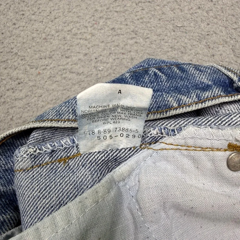 Vintage 80s Levi's 505 Jeans